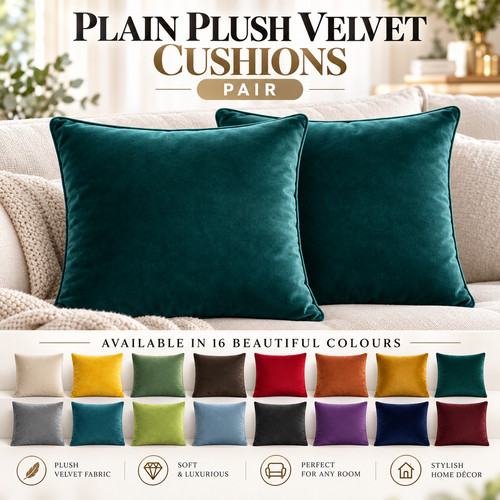 Luxury crushed velvet - crushed, cushion