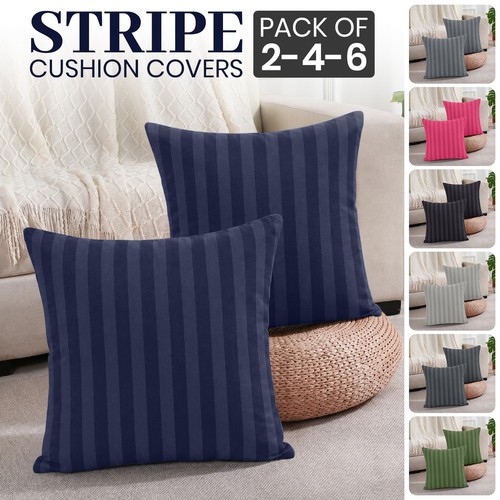 Pack 6 stripe cushion - pack,