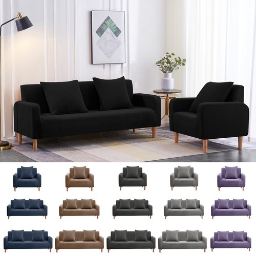 Velvet stretch sofa covers - stretch,