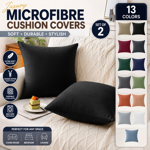 Plain dyed cushion - cover, 2