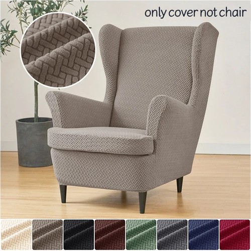 Wing chair cover stretch - wing,