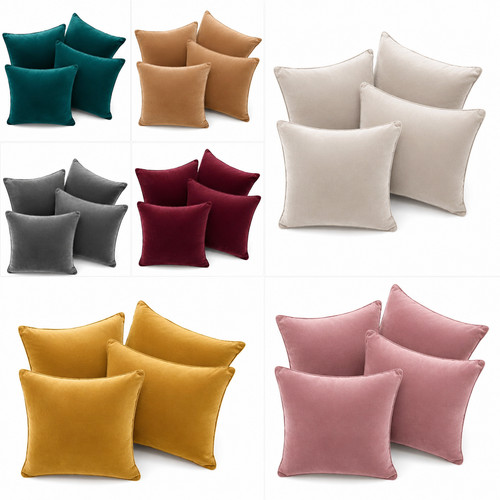 Velvet cushion covers - cushion, extra