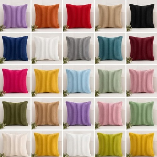 Luxury corduroy cushion covers - corduroy,