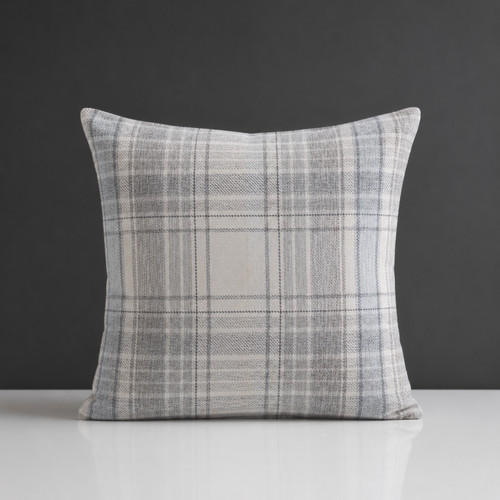 Luxury grey tartan checked - luxury,