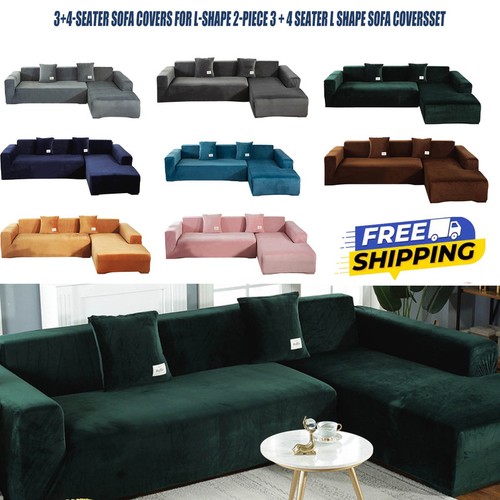 Velvet sofa covers for - for, corner