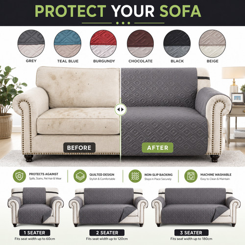Reversible sofa slip covers - reversible,