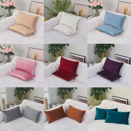 Velvet cushion covers soft - covers,