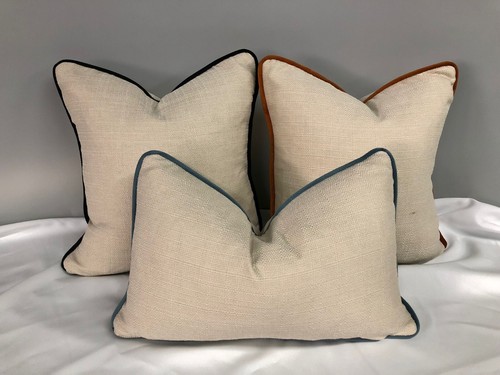 Luxury linen cushion covers - linen,