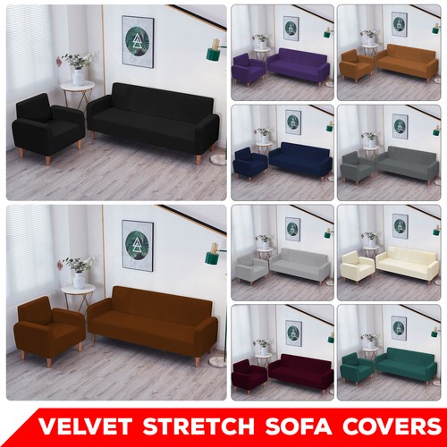 Stretch sofa cover - 2, 4