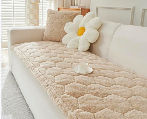Thick soft flannel sofa cover - thick,